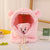 Children's Hats Cycling Windproof Warm Ear Masks Bibs One Parent-child Plush Lei Feng Hat