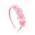 Children's Headband Wholesale 4 Diamond-studded Polygonal Flower Handmade Headband