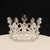 Children's Round Cake Crown Gift Baking Decoration Accessories Birthday Alloy Pearl Small Headdress Accessories Ornaments