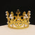 Children's Round Cake Crown Gift Baking Decoration Accessories Birthday Alloy Pearl Small Headdress Accessories Ornaments