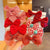 Children's Rubber Band Baby's Hair Rope Girls' Fabric Flower Bow No Harmful Hair Accessories Cute Hair Band Ponytail Headdress