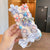 Children's Rubber Band Baby's Hair Rope Girls' Fabric Flower Bow No Harmful Hair Accessories Cute Hair Band Ponytail Headdress