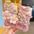 Children's Rubber Band Baby's Hair Rope Girls' Fabric Flower Bow No Harmful Hair Accessories Cute Hair Band Ponytail Headdress