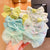 Children's Rubber Band Baby's Hair Rope Girls' Fabric Flower Bow No Harmful Hair Accessories Cute Hair Band Ponytail Headdress