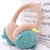 Children's Women's Fruit Cartoon Earmuff Winter Warm Adjustable Earmuffs Ear Warmer Children's Student Fruit Earmuff