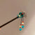 Chinoiserie Elegant Lady Flower Alloy Hairpin