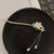 Chinoiserie Retro Bamboo Flower Butterfly Alloy Plating Inlay Rhinestones Pearl Hairpin