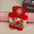 Christmas Animal Santa Claus Cloth Brooches 1 Piece