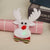 Christmas Animal Santa Claus Cloth Brooches 1 Piece