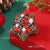 Christmas Bow Knot Bell Snowflake Alloy Plating Inlay Rhinestones Unisex Brooches 1 Piece