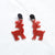 Christmas Cartoon Arylic Women's Drop Earrings 1 Pair