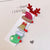 Christmas Cartoon Style Girl'S Santa Claus Snowman Arylic Plastic Hair Clip Hair Tie