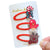 Christmas Cartoon Style Girl'S Santa Claus Snowman Arylic Plastic Hair Clip Hair Tie