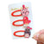 Christmas Cartoon Style Girl'S Santa Claus Snowman Arylic Plastic Hair Clip Hair Tie