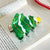 Christmas Casual Women's Christmas Tree Santa Claus Letter Arylic Hair Claws