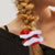 Christmas Christmas Classic Style Streetwear Women's Bow Knot Flannel Hair Tie