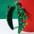 Christmas Christmas Classic Style Women's Geometric Alloy Inlay Rhinestones Pearl Hair Band