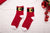 Christmas Christmas Women's Cartoon Acetate Fibre Nylon Crew Socks A Pair