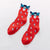 Christmas Christmas Women's Cartoon Cotton Jacquard Crew Socks A Pair