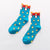 Christmas Christmas Women's Cartoon Cotton Jacquard Crew Socks A Pair