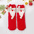 Christmas Christmas Women's Cartoon Polyester Coral Fleece Crew Socks A Pair