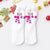 Christmas Christmas Women's Cartoon Polyester Coral Fleece Crew Socks A Pair