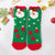 Christmas Christmas Women's Cartoon Polyester Coral Fleece Crew Socks A Pair