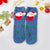 Christmas Christmas Women's Cartoon Polyester Coral Fleece Crew Socks A Pair