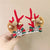 Christmas Cute IG Style Women's Antlers Plush Handmade Hair Clip