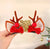 Christmas Cute IG Style Women's Antlers Plush Handmade Hair Clip