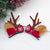 Christmas Cute IG Style Women's Antlers Plush Handmade Hair Clip