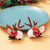 Christmas Cute IG Style Women's Antlers Plush Handmade Hair Clip