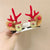 Christmas Cute IG Style Women's Antlers Plush Handmade Hair Clip