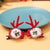 Christmas Cute IG Style Women's Antlers Plush Handmade Hair Clip