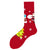 Christmas Cute Modern Style Unisex Christmas Tree Snowman Snowflake Cotton Ankle Socks A Pair