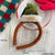 Christmas Cute Simple Style Women's Star Bow Knot Flannel Hair Clip Hair Band