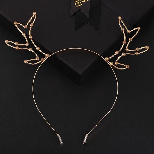 Christmas Cute Streetwear Women's Deer Alloy Hair Band