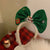 Christmas Cute Sweet Women's Bow Knot Antlers Plush Hair Clip Hair Band