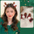 Christmas Cute Sweet Women's Bow Knot Antlers Plush Hair Clip Hair Band