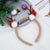 Christmas Cute Sweet Women's Bow Knot Antlers Plush Hair Clip Hair Band