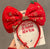 Christmas Cute Sweet Women's Bow Knot Antlers Plush Hair Clip Hair Band