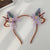 Christmas Cute Sweet Women's Bow Knot Antlers Plush Hair Clip Hair Band