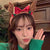 Christmas Cute Sweet Women's Bow Knot Antlers Plush Hair Clip Hair Band