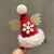 Christmas Cute Women's Christmas Hat Alloy Hair Clip