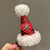 Christmas Cute Women's Christmas Hat Alloy Hair Clip