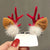 Christmas Cute Women's Christmas Hat Alloy Hair Clip