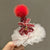 Christmas Cute Women's Christmas Hat Alloy Hair Clip