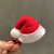 Christmas Cute Women's Christmas Hat Alloy Hair Clip