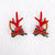 Christmas Cute Women's Christmas Hat Letter Elk Plastic Iron Hair Clip