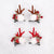 Christmas Cute Women's Christmas Hat Letter Elk Plastic Iron Hair Clip